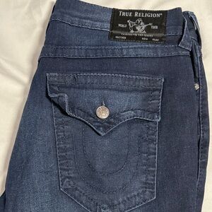 True Religion Dark Blue Denim Pants